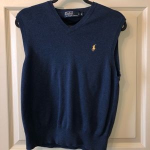 Polo Ralph Lauren Sweater Vest Navy Size Medium
